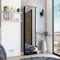 Tuhome Leto Xl Shoe Rack, Mirror, Five Interior Shelves, Single Door Cabinet, Black ZLW6728 - alternate 5
